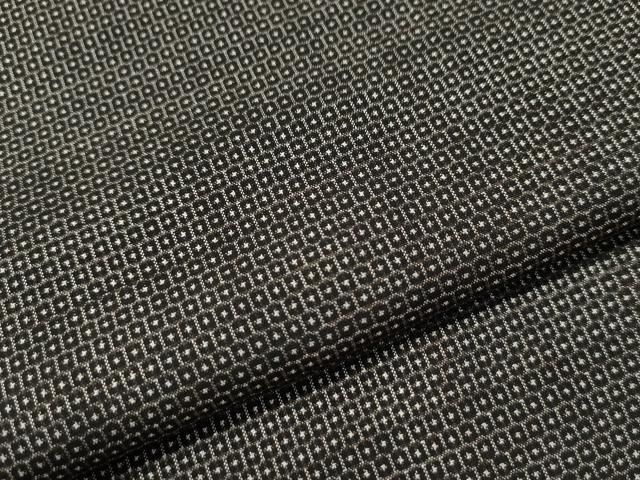 平和屋着物○男性 本場大島紬 アンサンブル 100亀甲 総詰め キング  