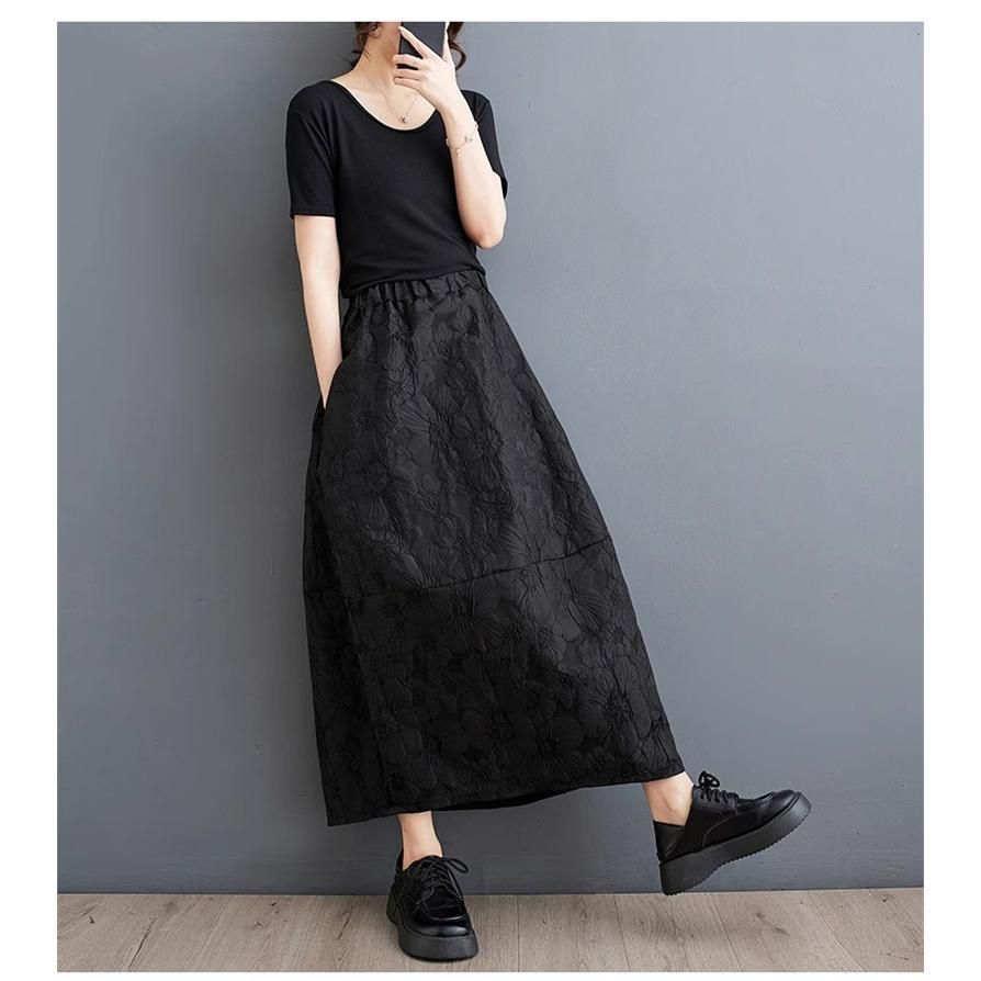 新品 2025新作 モード系 コクーンスカート レディース 秋冬