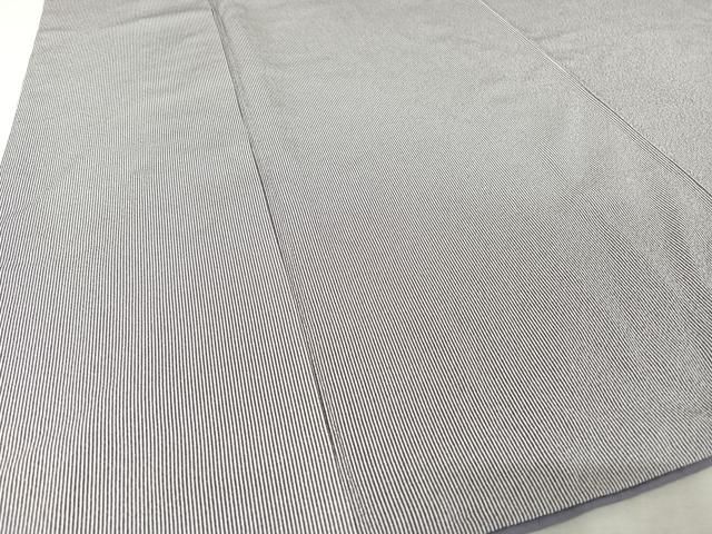 平和屋着物○伝統工芸師 服部光擴 江戸小紋 万筋 葡萄鼠色×白色 正絹