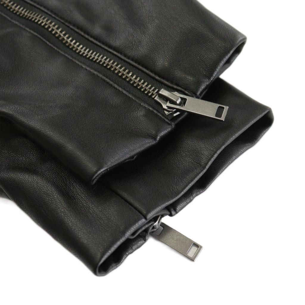 ギャップ GAP ライダースジャケット ダブル フェイクレザー