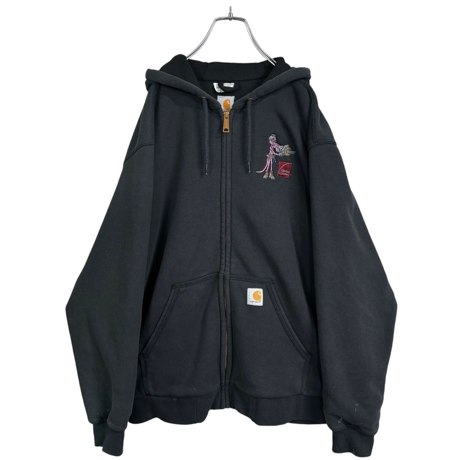 Carhartt × Pink Panther zip-up heavy weight parka