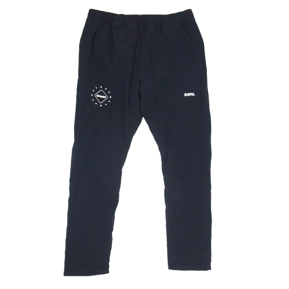 F.C.R.B. エフシーアールビー 22AW FCRB-222062 F.C.Real Bristol LYCRA TRACK PANTS ライクラファイバー ハイストレッチ イージー パンツ ダークネイビー系 L