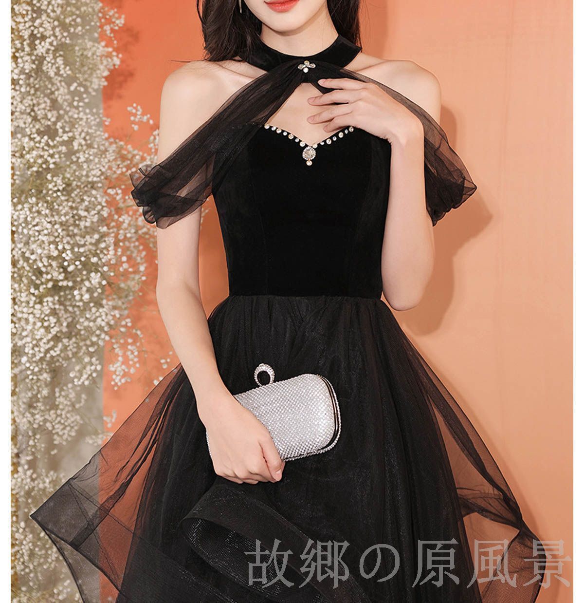 フォーマル衣装》販売 クラレナの selene チョーカー イヤリング付き  