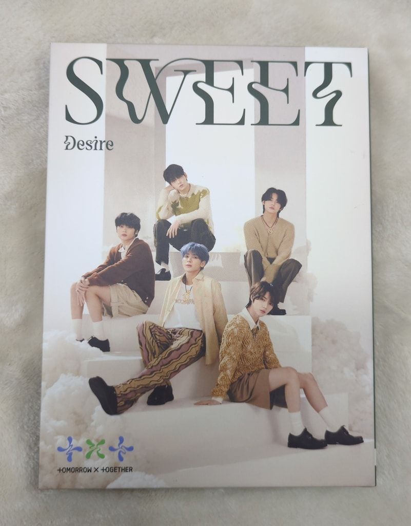 TXT SWEET 初回限定A盤　weverse盤 TOMORROW X TOGETHER - SWEET[Limited Edition A] [CD+Photobook