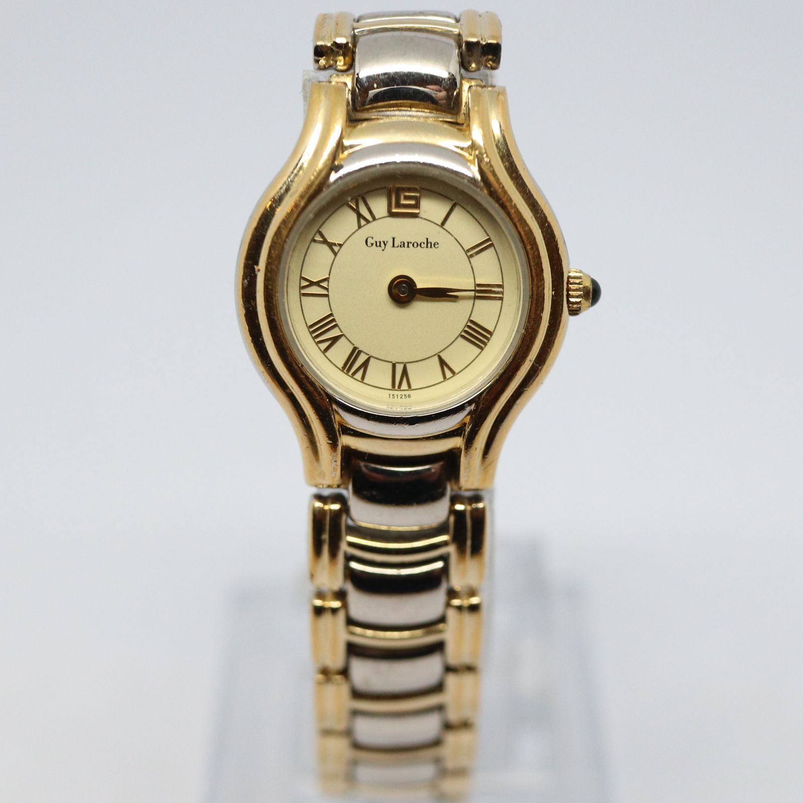 稼働品】Guy Laroche ギラロッシュ レディス 腕時計 ゴールド 稼働品】Guy Laroche ギラロッシュ レディス 腕時計 ゴールド
