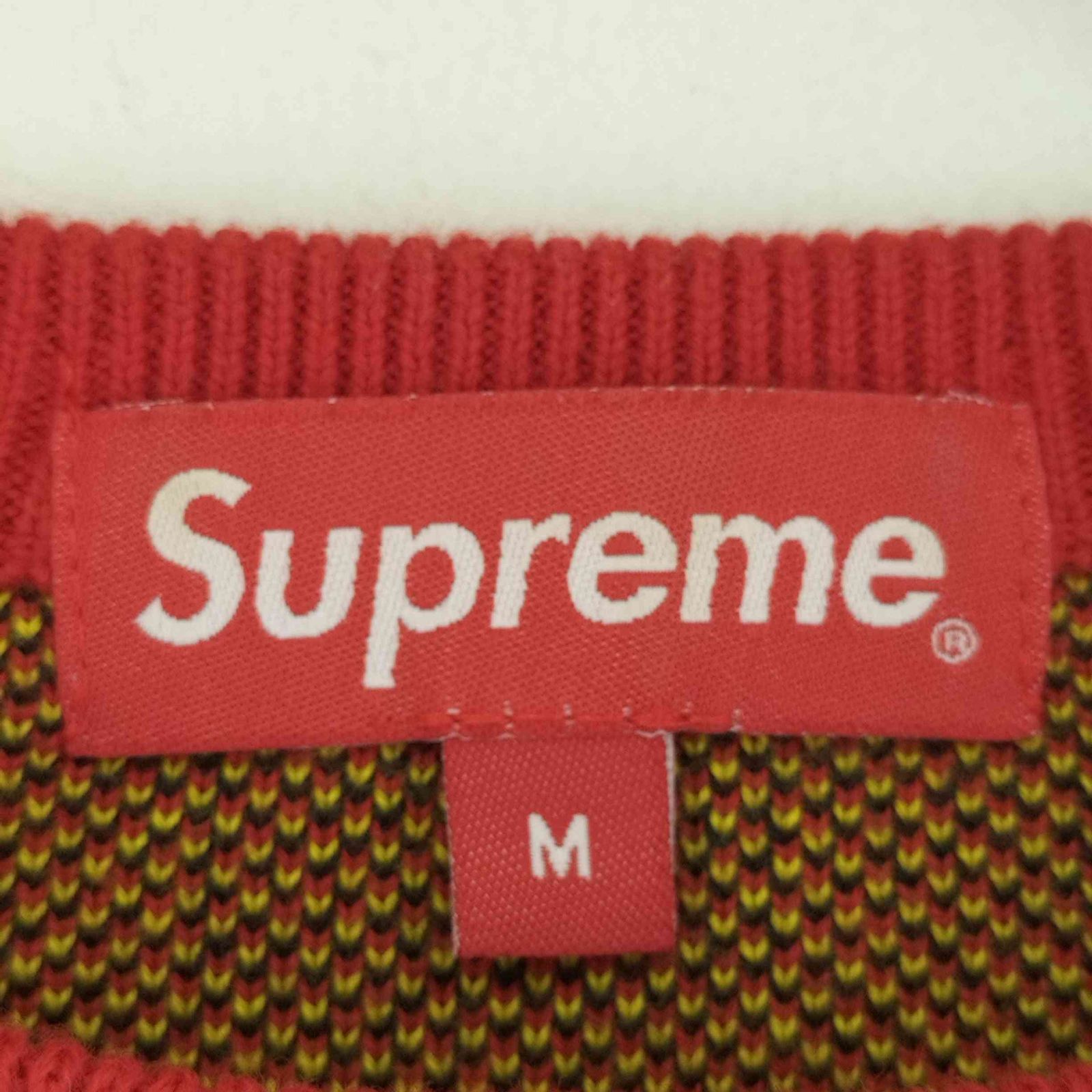 シュプリーム Supreme 19SS Tag Logo Sweater / ニット メンズ M