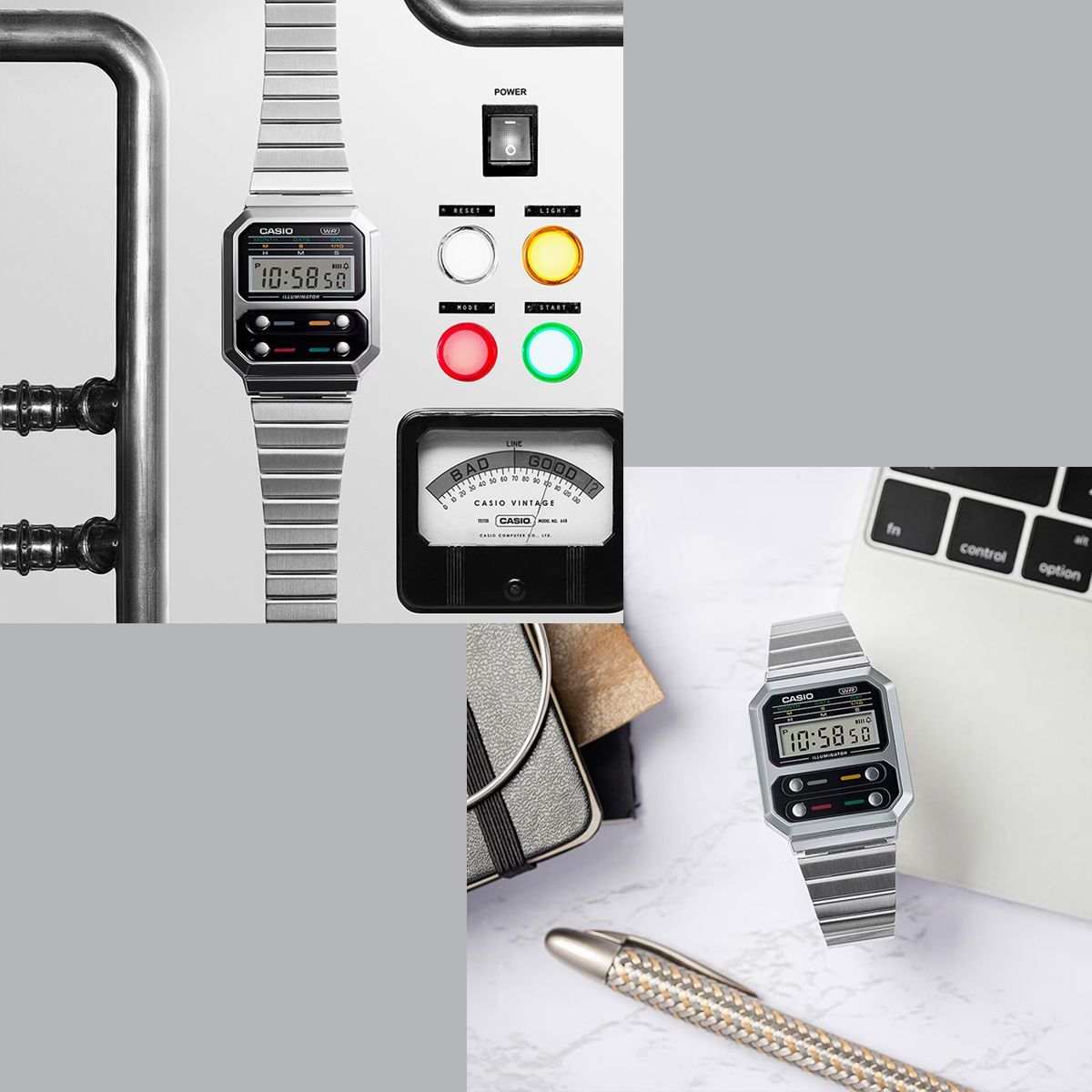 CASIO カシオ A100WE-1A エイリアン 復刻版 腕時計 スタンダード CASIO カシオ A100WE-1A エイリアン 復刻版 腕時計 スタンダード