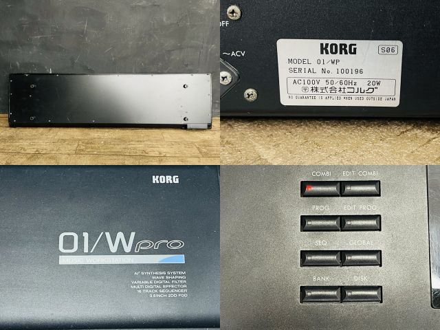 シンセサイザー【中古】KORG コルグ 01/W pro 76鍵盤 キーボード