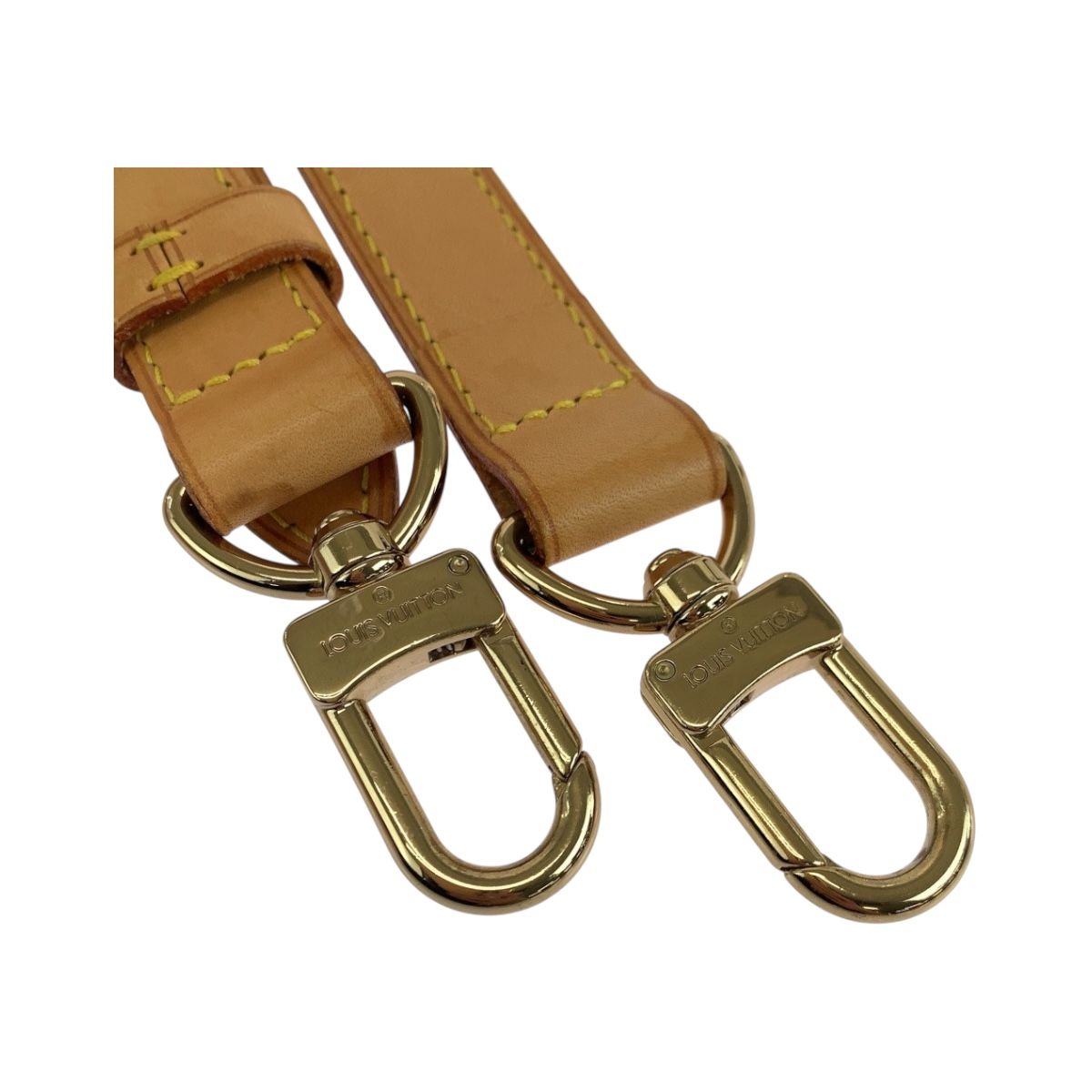 ルイヴィトン ショルダーストラップ バンドリエール レザー ブラウン S2722 LOUIS VUITTON 新品同様 ルイヴィトン ショルダーストラップ