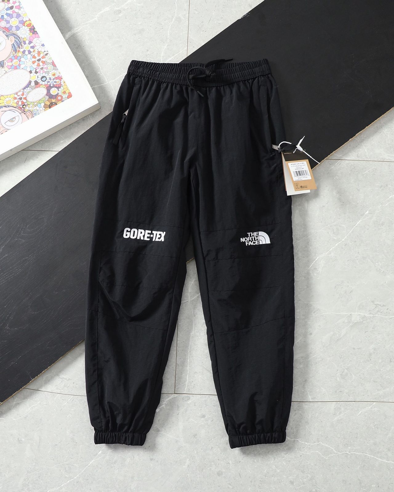 TheNorthFace新作刺繍ロゴアスレジャーパンツ