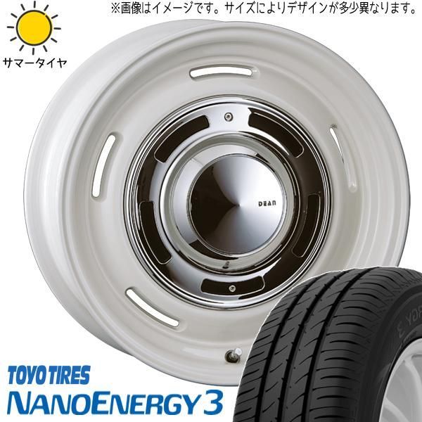 175/55R15 サマータイヤホイールセット ルーミー etc (TOYO NANOENAGY3 & DEAN CrossCountry  4穴 100) - メルカリ