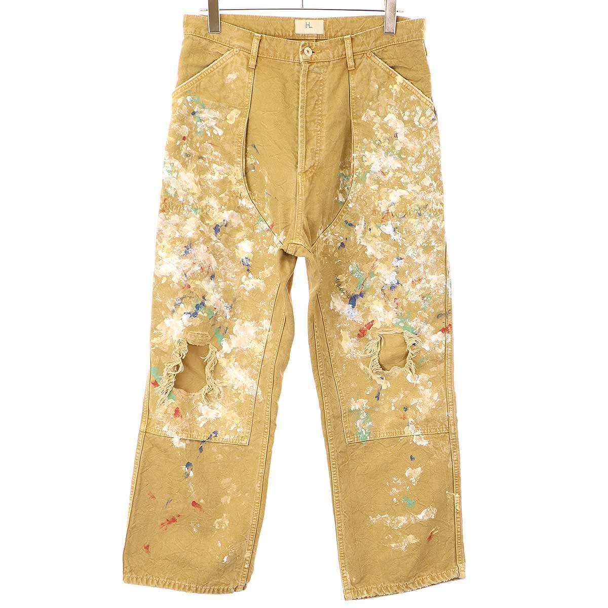 HERILL ヘリル 24SS Splash Painter pants スプラッシュペインター 