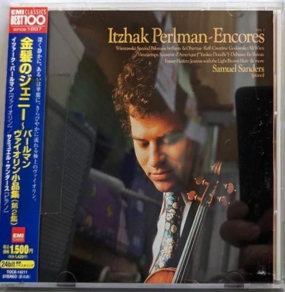 【中古CD】金髪のジェニー～パールマン/ヴァイオリン小品集(第2集)／vn イツァーク・パールマン/p サミュエル・サンダース Amazon.co.jp: 金髪のジェニー~パールマン/ヴァイオリン小品集