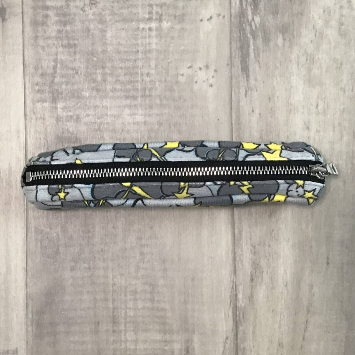 ☆激レア☆ KAWS × BAPE SKULL STA ペンケース ポーチ a bathing ape