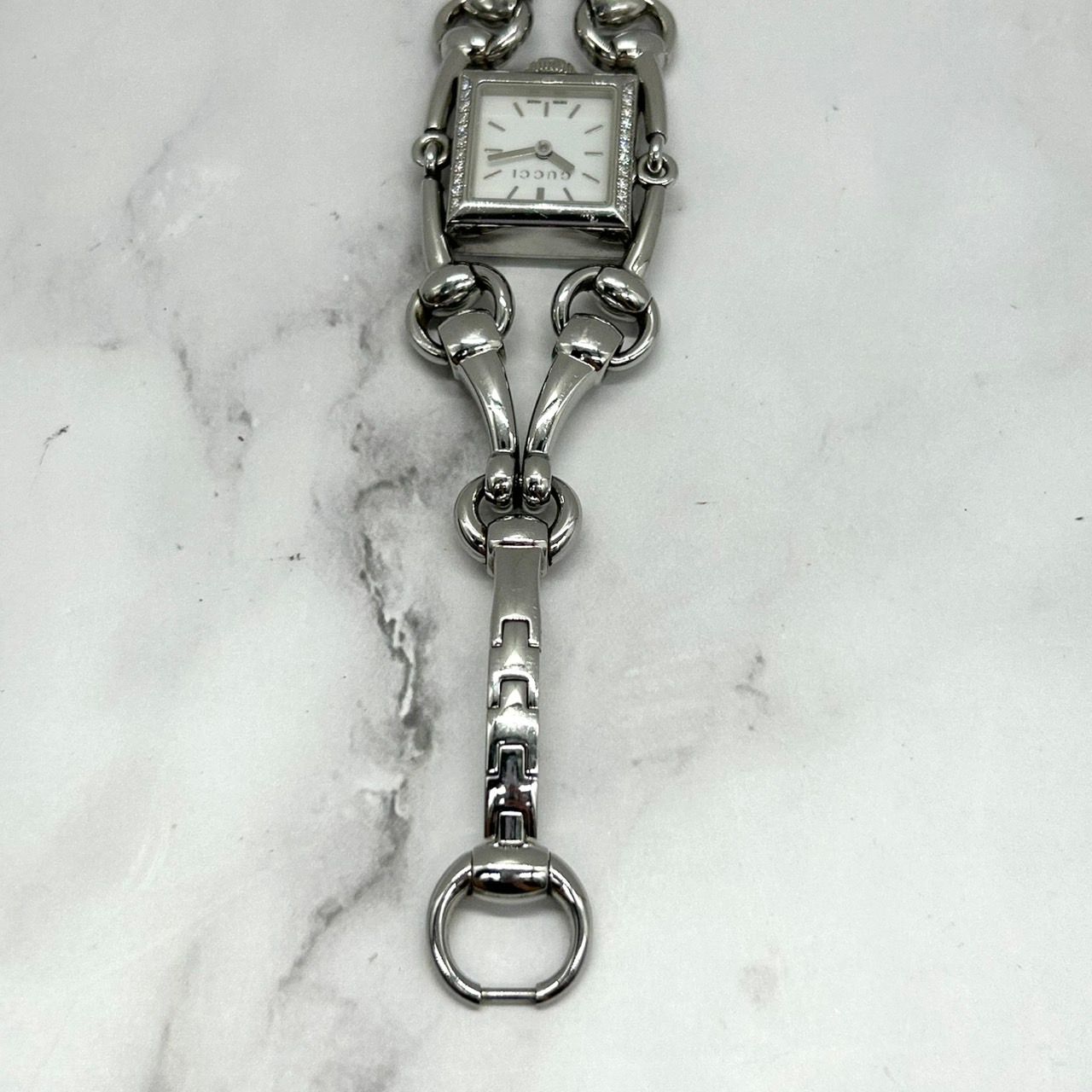 GUCCI 116.5 シニョーリア ホワイトレザー 腕時計 グッチ(GUCCI)グッチ シニョーリア 腕時計 時計 レディース