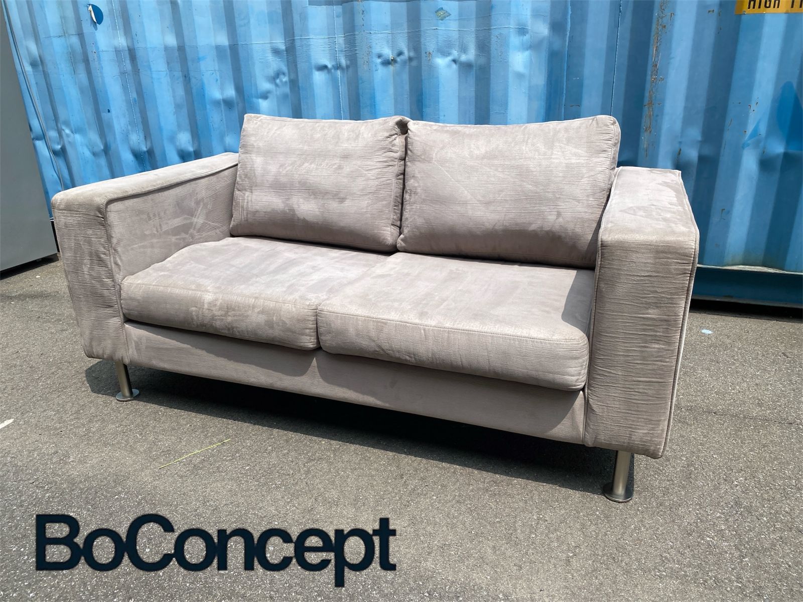 BoConcept ボーコンセプト ソファ IDV グレー 2シーター