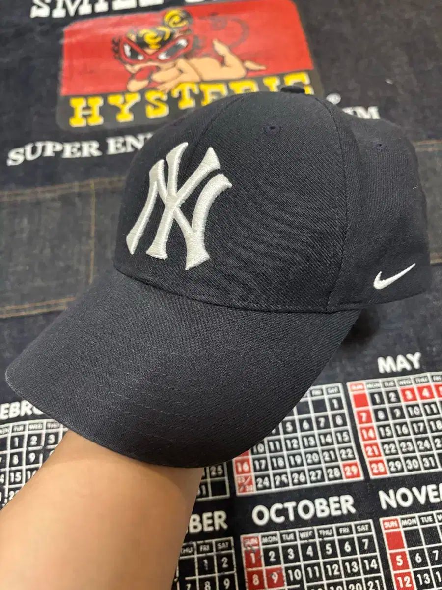 ヴィンテージ ニューヨーク ヤンキース NIKE ナイキ ボールキャップ スモール スウッシュ キャップ