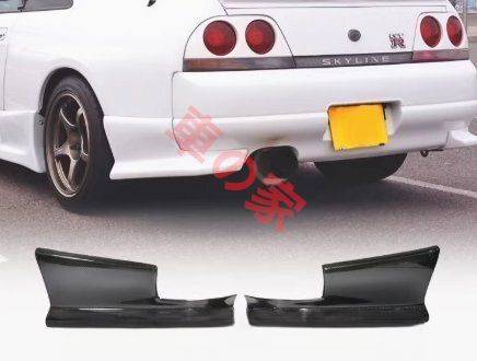 日産 R33 Skyline GTS カーボンファイバーリヤバンパーエアロ リヤガード TSタイプリヤバンパー小型ガード