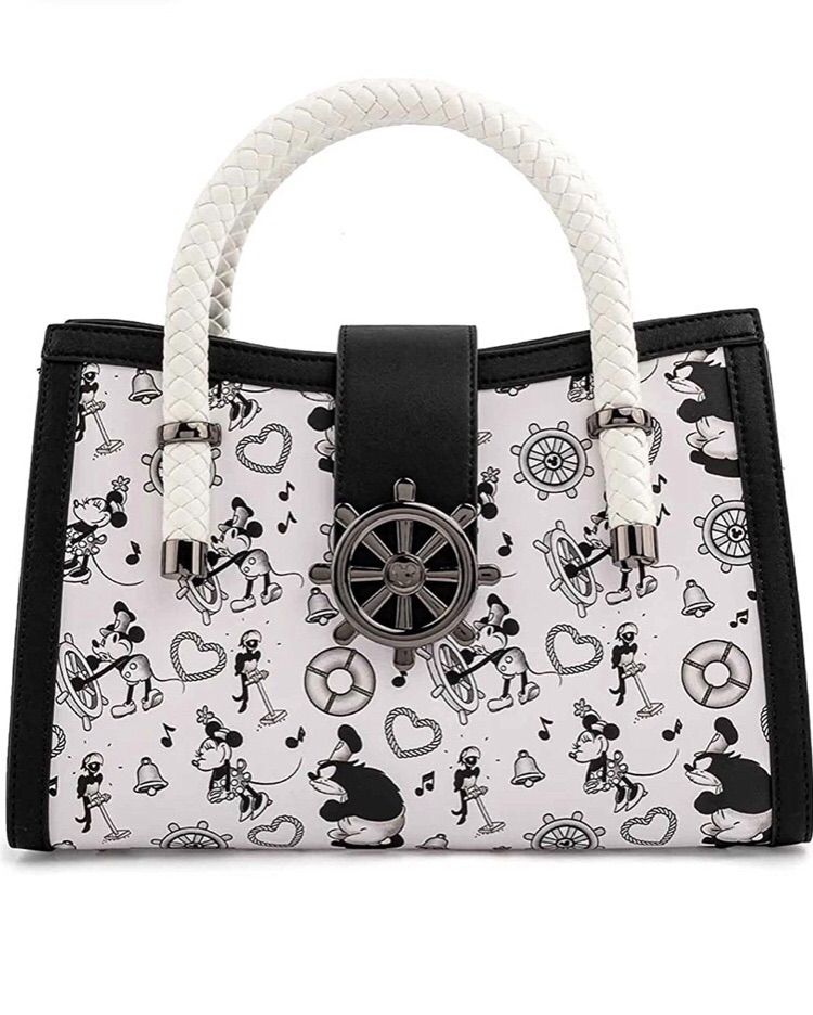 Disney Loungefly ハンドバッグ 蒸気船ウィリー