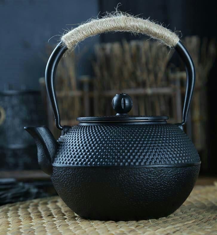 南部鉄器 急須 やかん古風鉄瓶 鉄分補給 提梁壺 茶壺 煮茶壷 鉄びん 