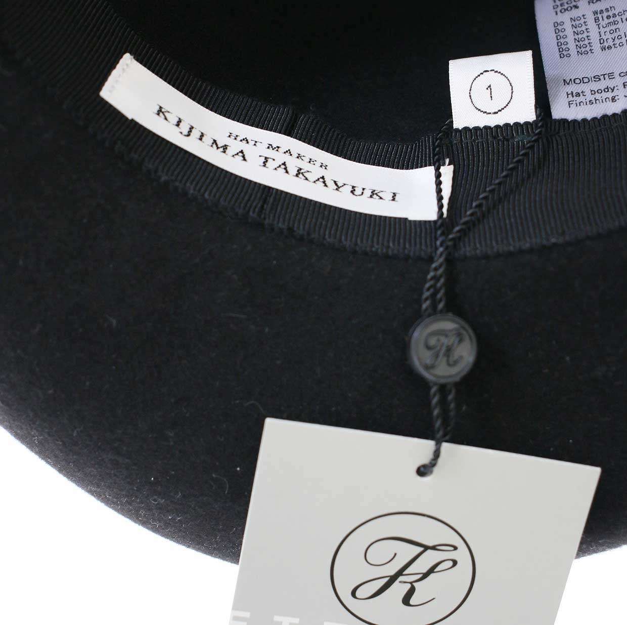 KIJIMA TAKAYUKI キジマ タカユキ BEAVER HAIR FELT HAT ビーバーヘア