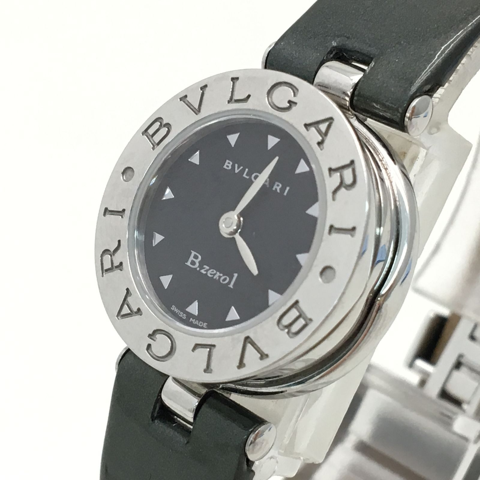 BVLGARI シルバー アナログ時計 楽天市場】【箱あり】BVLGARI ブルガリ ビーゼロワン B.ZERO1