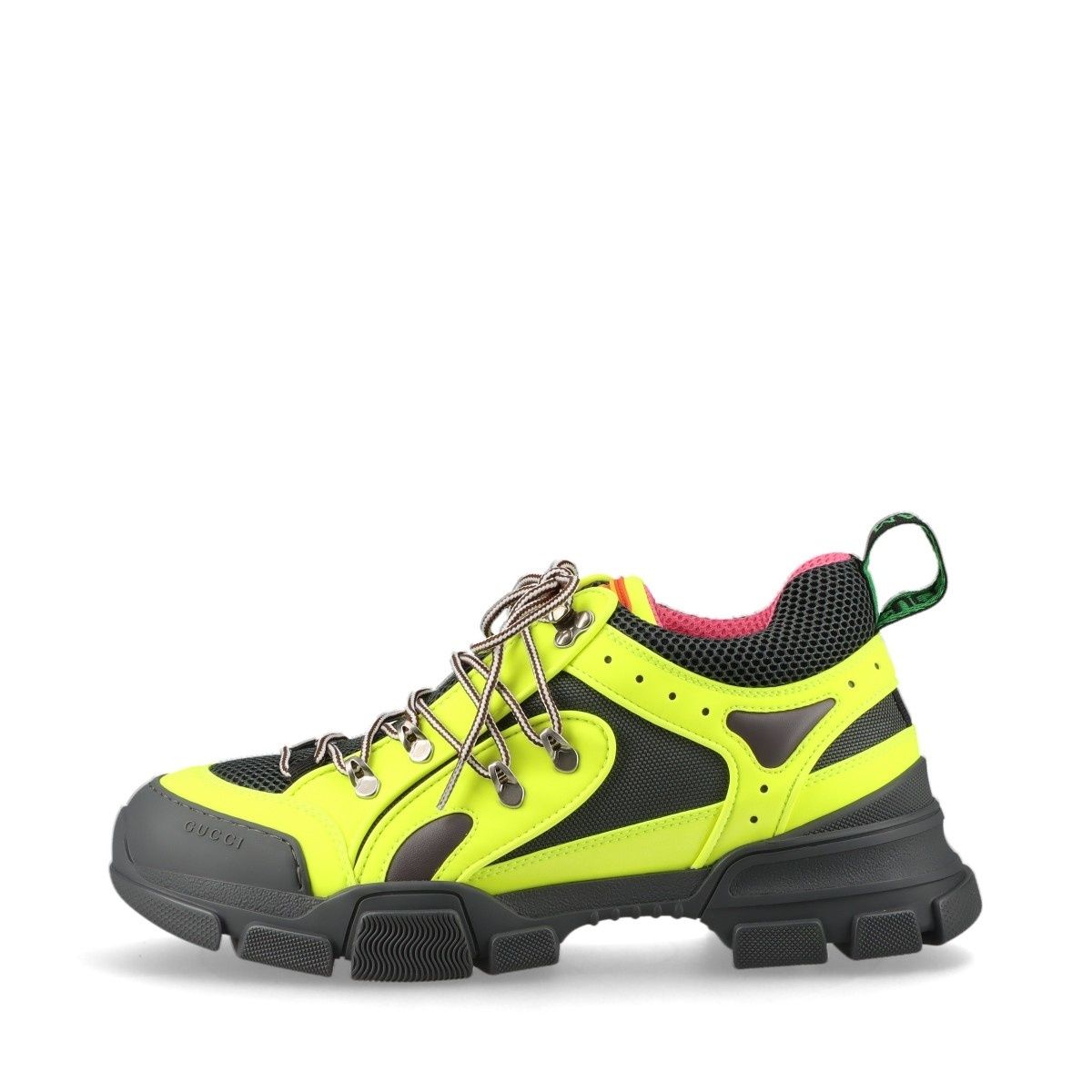 GUCCI グッチ スニーカー フラッシュ トレック FLASHTREK ネオン Size 9 ローカット
