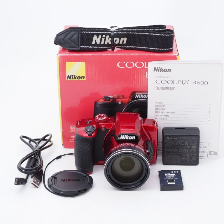 Nikon ニコン COOLPIX B600 レッド - カメラ本舗｜Camera honpo - メルカリ