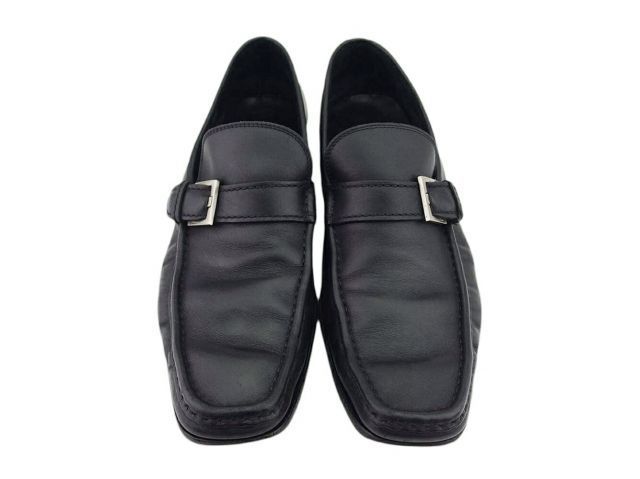 【フェラガモ　メンズ】ブラックレザーシューズ 8E 楽天市場】フェラガモ FERRAGAMO (Salvatore Ferragamo) 内羽根