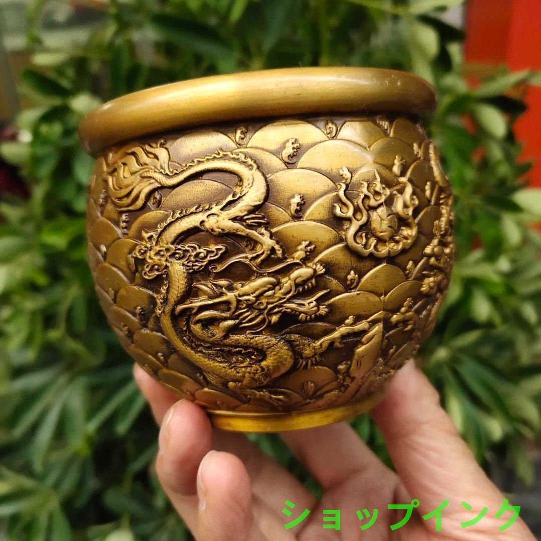 銅器 故宮壺 風水 開運 客間 店舗 装飾品 工芸品 置物 | 金属工芸