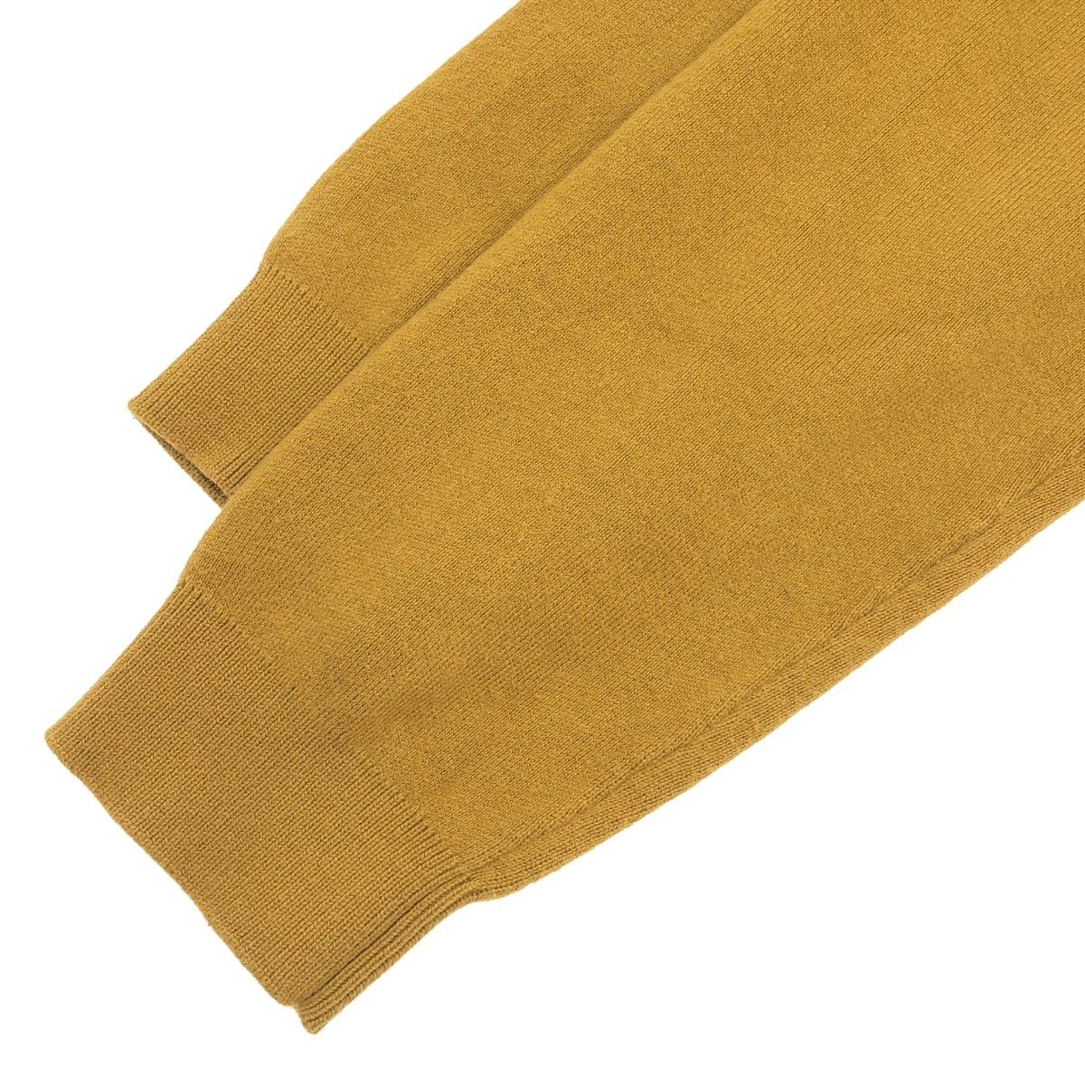  CABaN キャバン コットンカシミヤバイ カーディガン 39-02-14-02003 マスタード×パープル F 長袖 カーディガン ボレロ アンサンブル