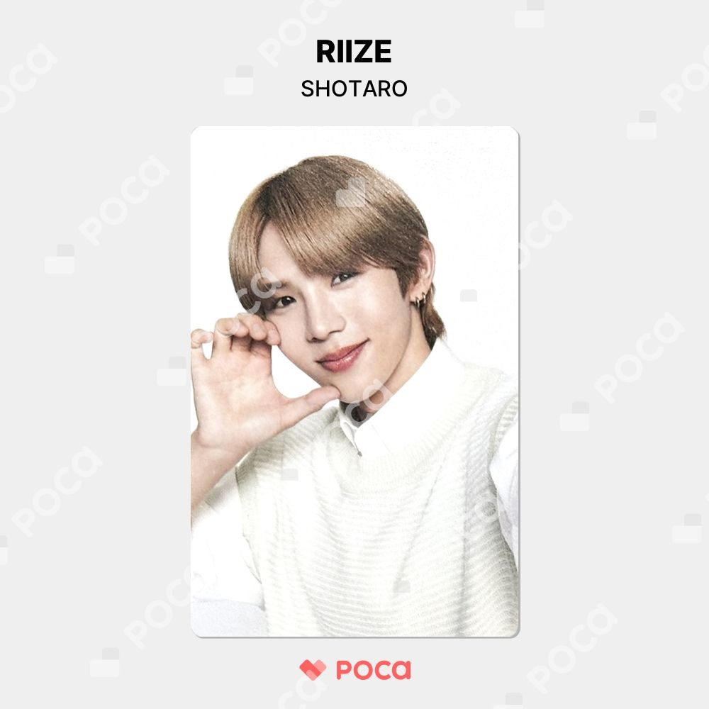 NCT RIIZE ショウタロウ トレカ RIIZE ショウタロウ トレカ RIIZING Photo Pack Ver. 公式
