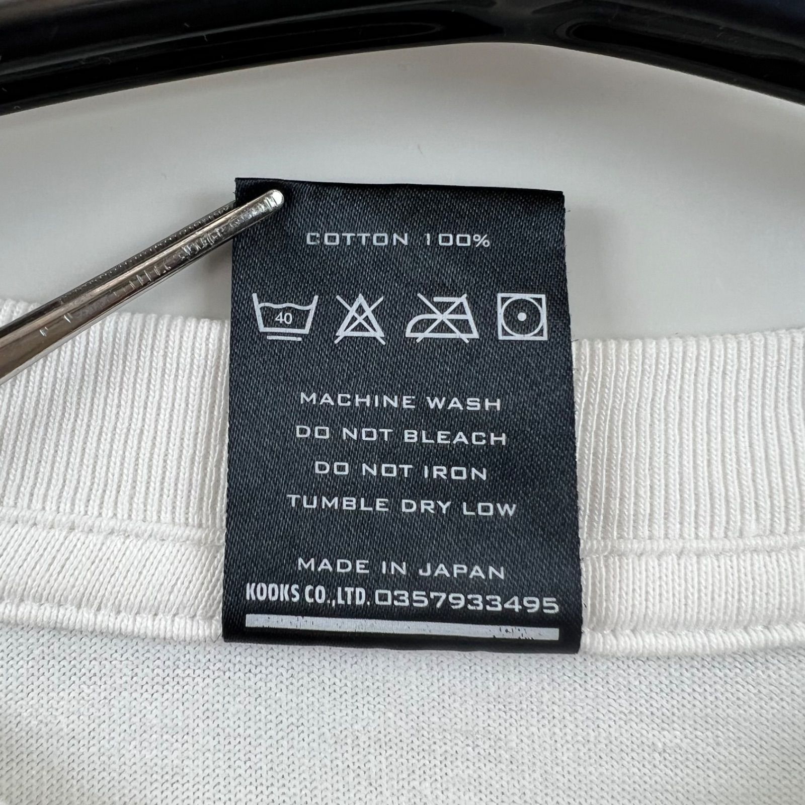 NUMBER(N)INE archive 04ss DREAM skull bone L/S Tee 3 