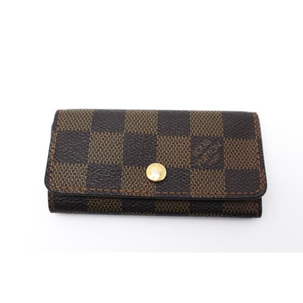 【美品】ルイヴィトン ダミエ ミュルティクレ4キーケース 楽天市場】ルイヴィトン 4連キーケース ダミエ ミュルティクレ4 n62631