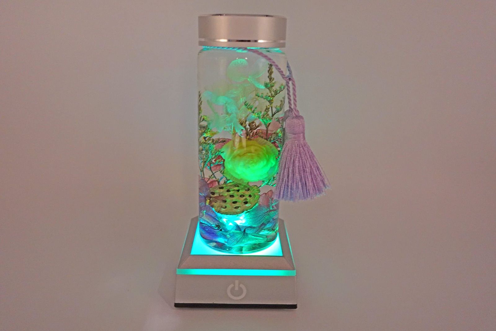 ハーバリウム円柱