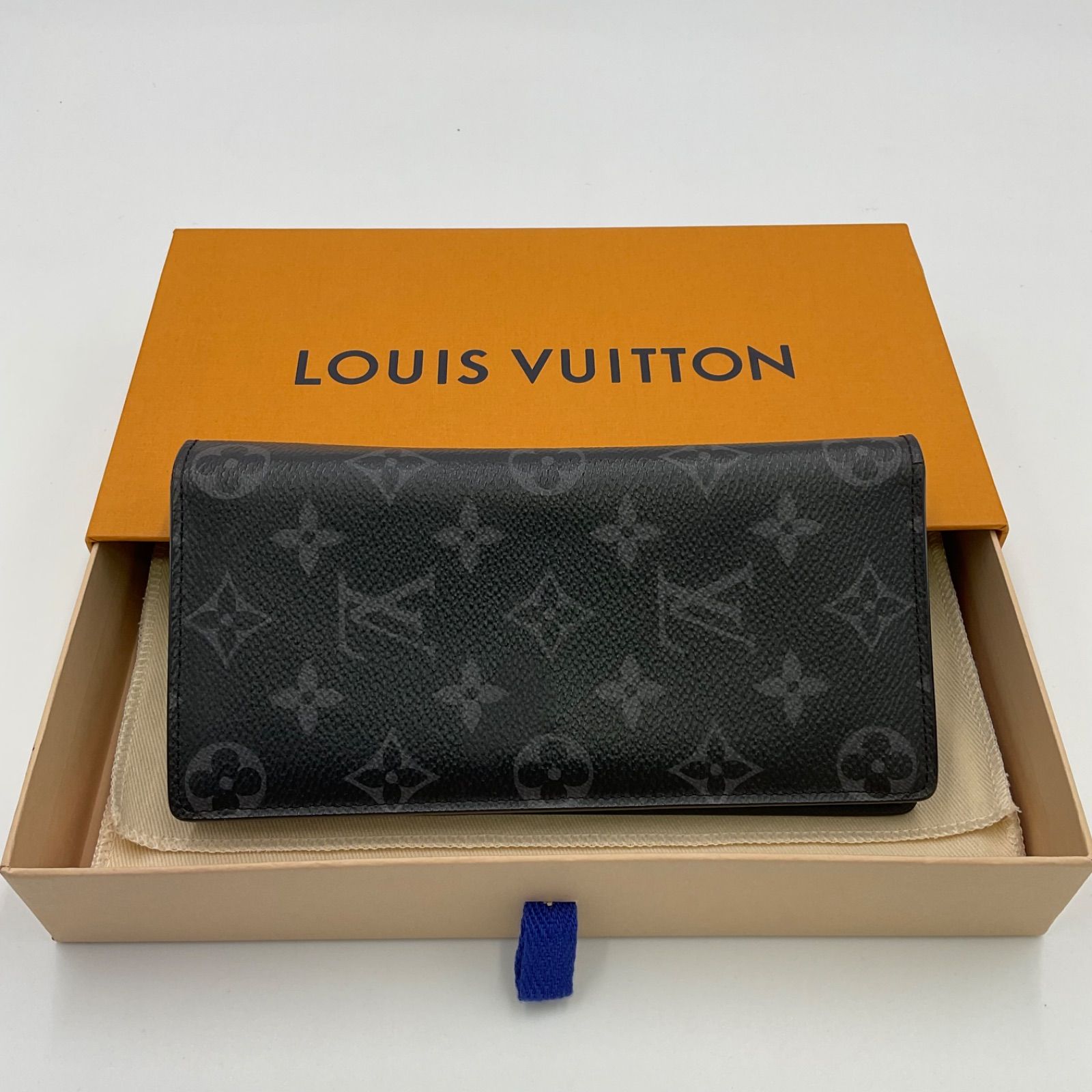 LOUIS VUITTON ルイヴィトン ポルトフォイユ ブラザ ブラック 