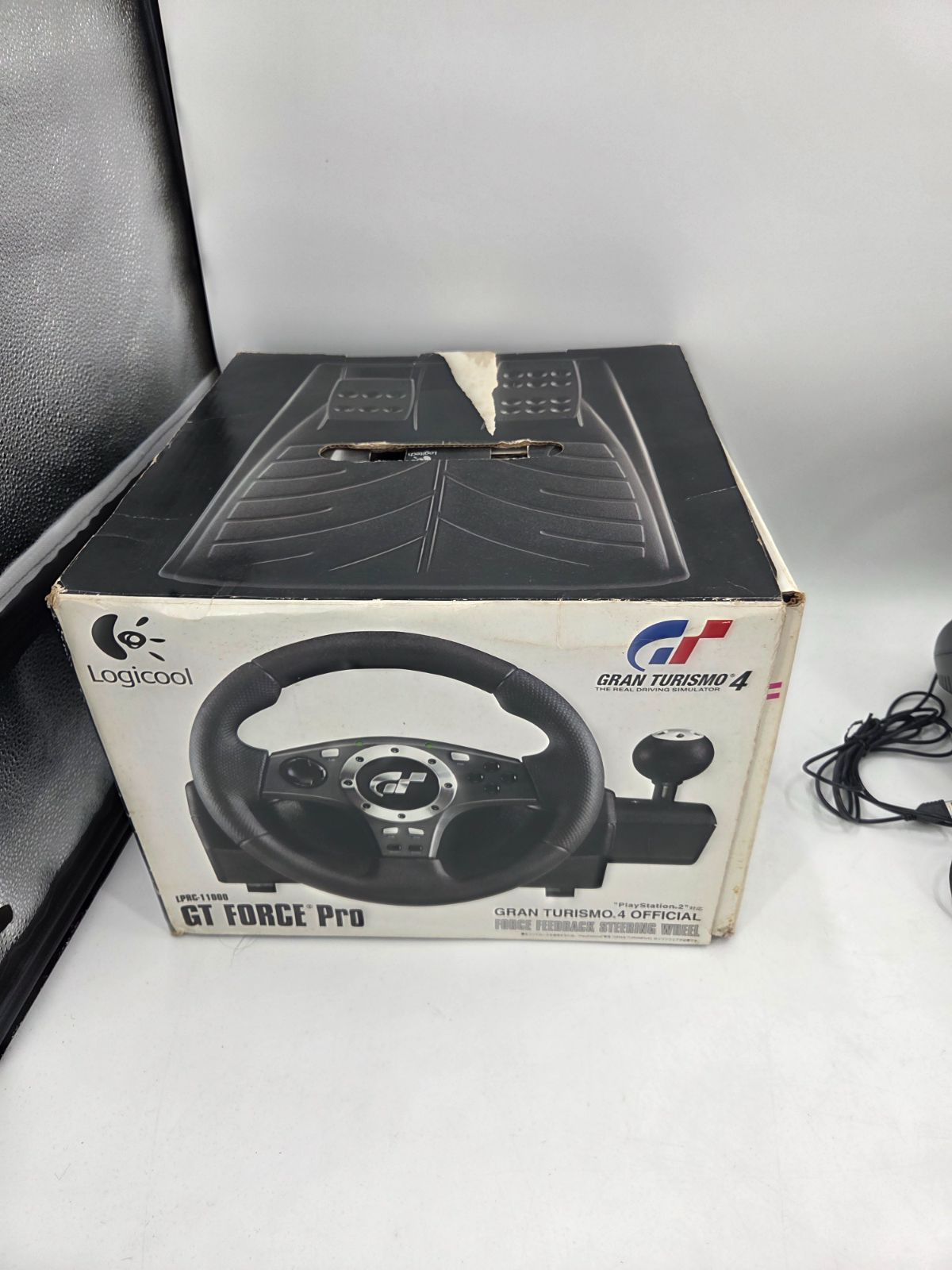 Logicool - ロジクール GT FORCE Pro LPRC-11000 Logicool GT FORCE Pro LPRC-11000 グランツーリスモ4 公式