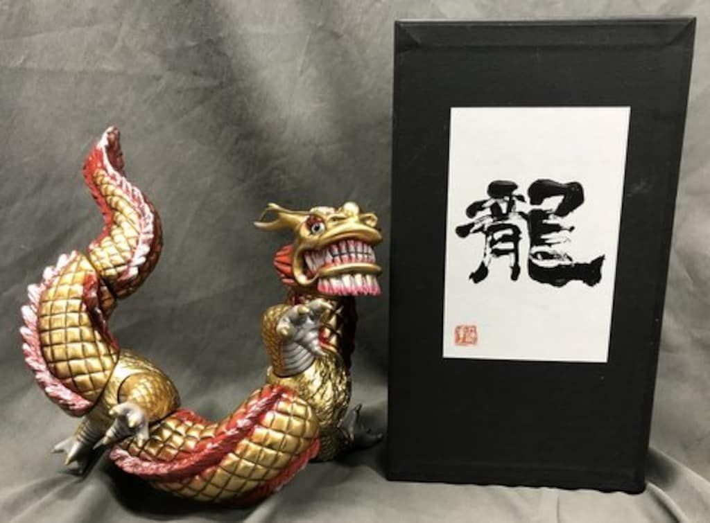 【値下げ】ソフビ シカルナ工房✕ Kenth Toy Works ゴッドジンライ 値下げ】ソフビ シカルナ工房✕ Kenth Toy Works ゴッドジンライ