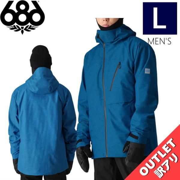 アウトレット 24-25 686 HYDRA THERMAGRAPH JKT BLUE SLUSH HEATHER メンズ スノーボード スキー スノボウェア ジャケット