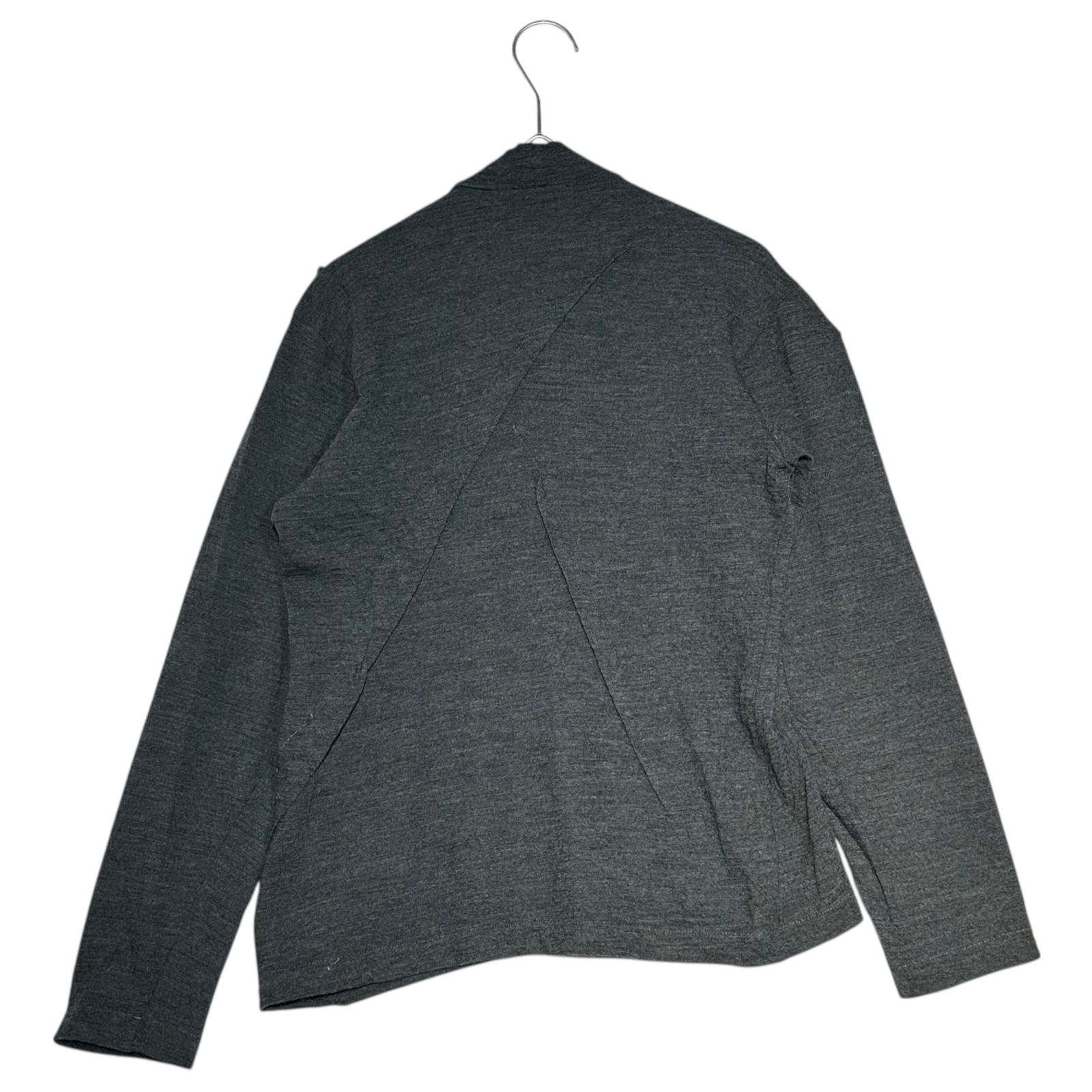 COMME des GARÇONS トリコ 長袖 ウール ニット　ブラック 変形 トリココムデギャルソンtricot COMME des GARCONS パンチング