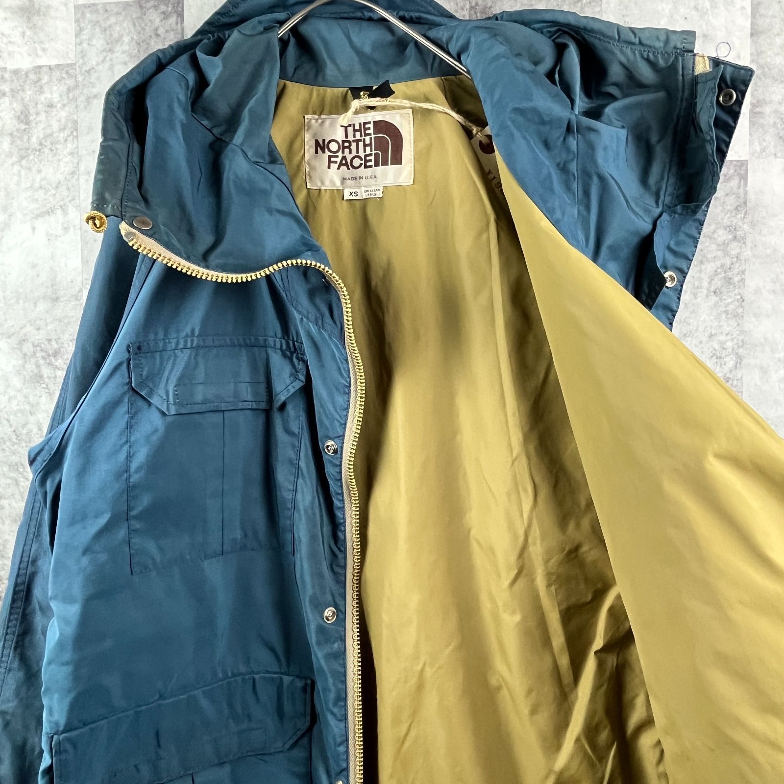ノースフェイス 80s 茶タグ USA マウンテンパーカー Sサイズ TALON 80s USA製 THE NORTH FACE ノースフェイス マウンテンパーカー