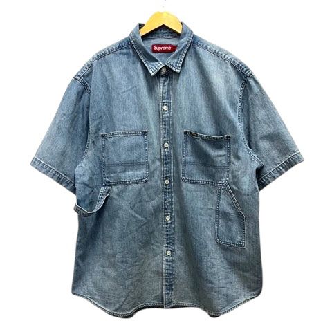 トップス Supreme Loose Fit Denim PaunterShirt シュプリーム SUPREME 24SS Loose Fit Denim Painter Shirt