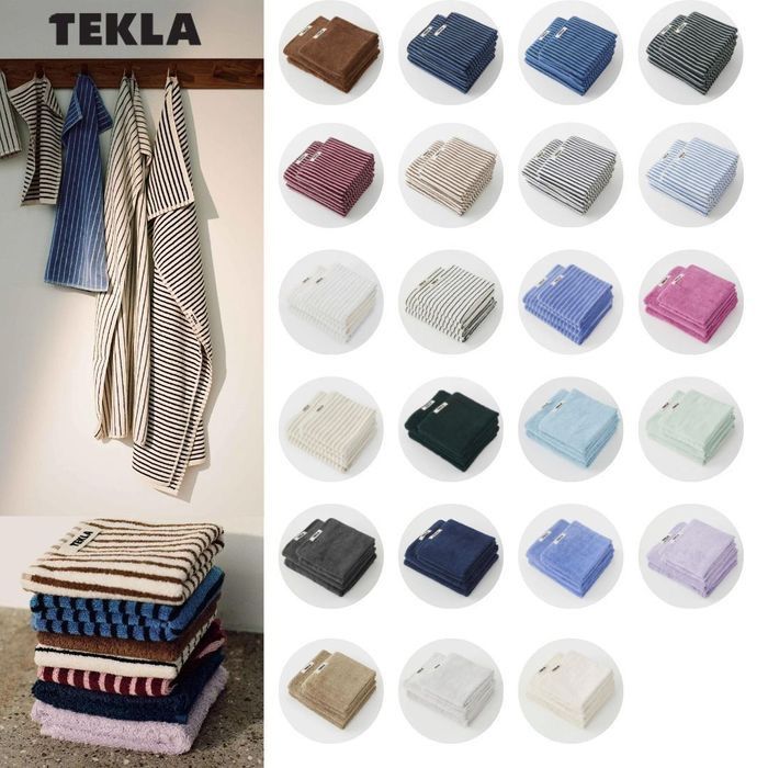 ◎ お値下げ テクラTEKLA ハンドタオル ４枚セット 即購入可❣️大人気❣️TEKLA テクラ ハンドタオル マゼンタ