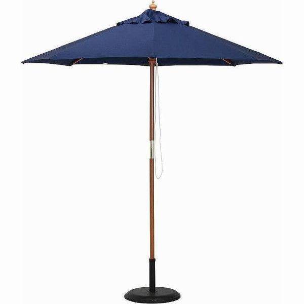 クーポン配布中-スーパー 対象 木製パラソル ２１０cm ネイビー ２１０ＮＶ
