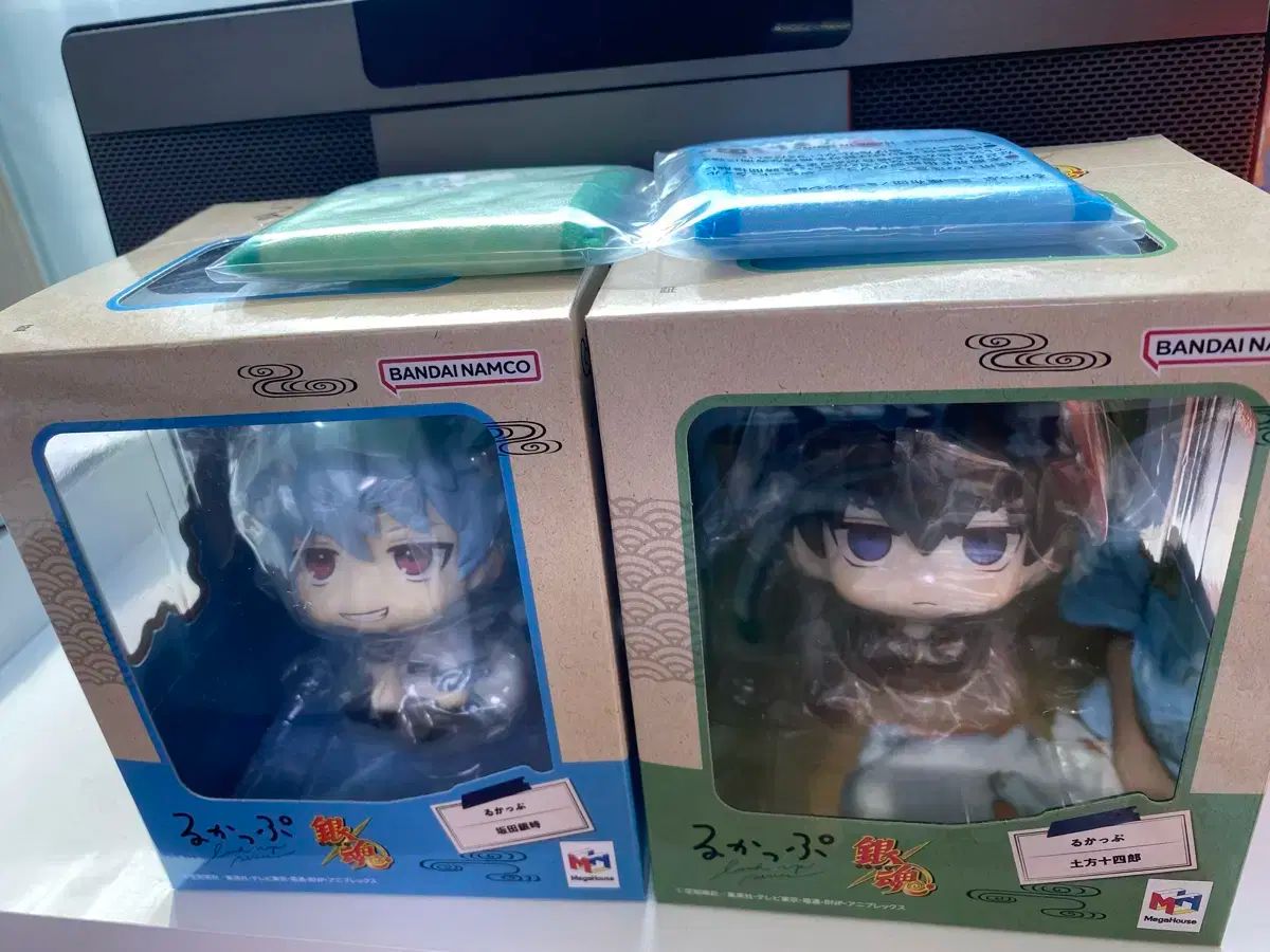 坂田銀時・土方十四郎 るかっぷフィギュアセット【座布団付き】