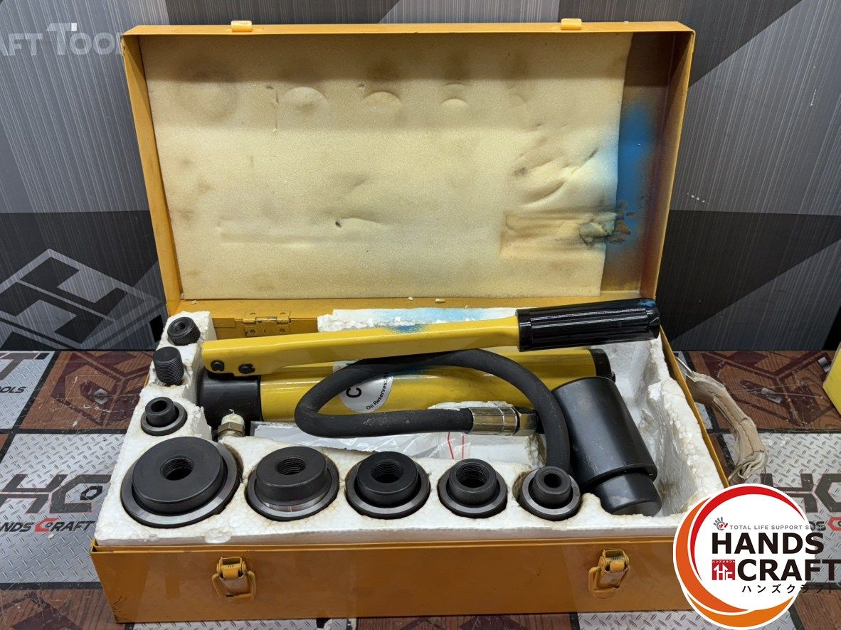 〇メーカー不明 CP-180 手動油圧ポンプ ジャンク品 ハンズクラフト佐賀