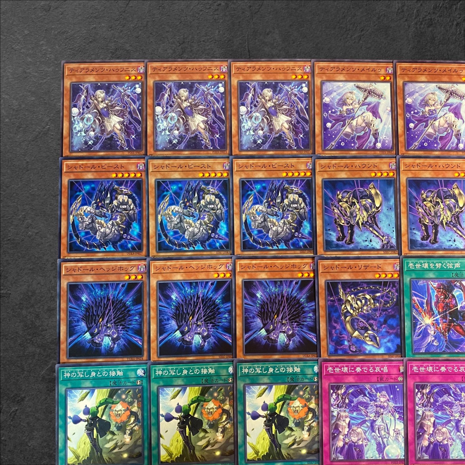 8232【遊戯王】ティアラメンツ×シャドール〈テーマ混合デッキ