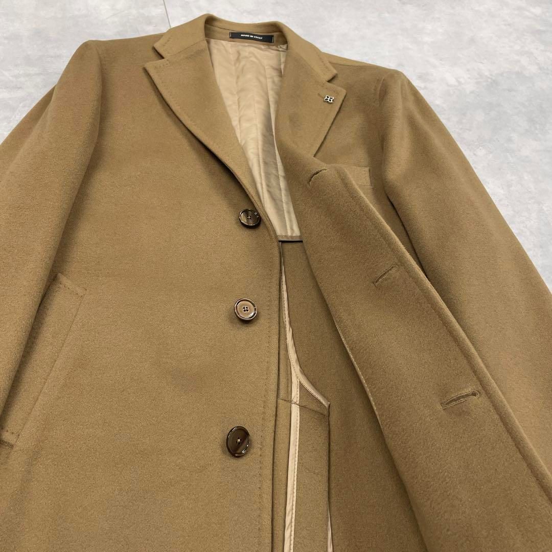 TAGLIATORE タリアトーレ カシミヤ100% チェスターコート キャメル