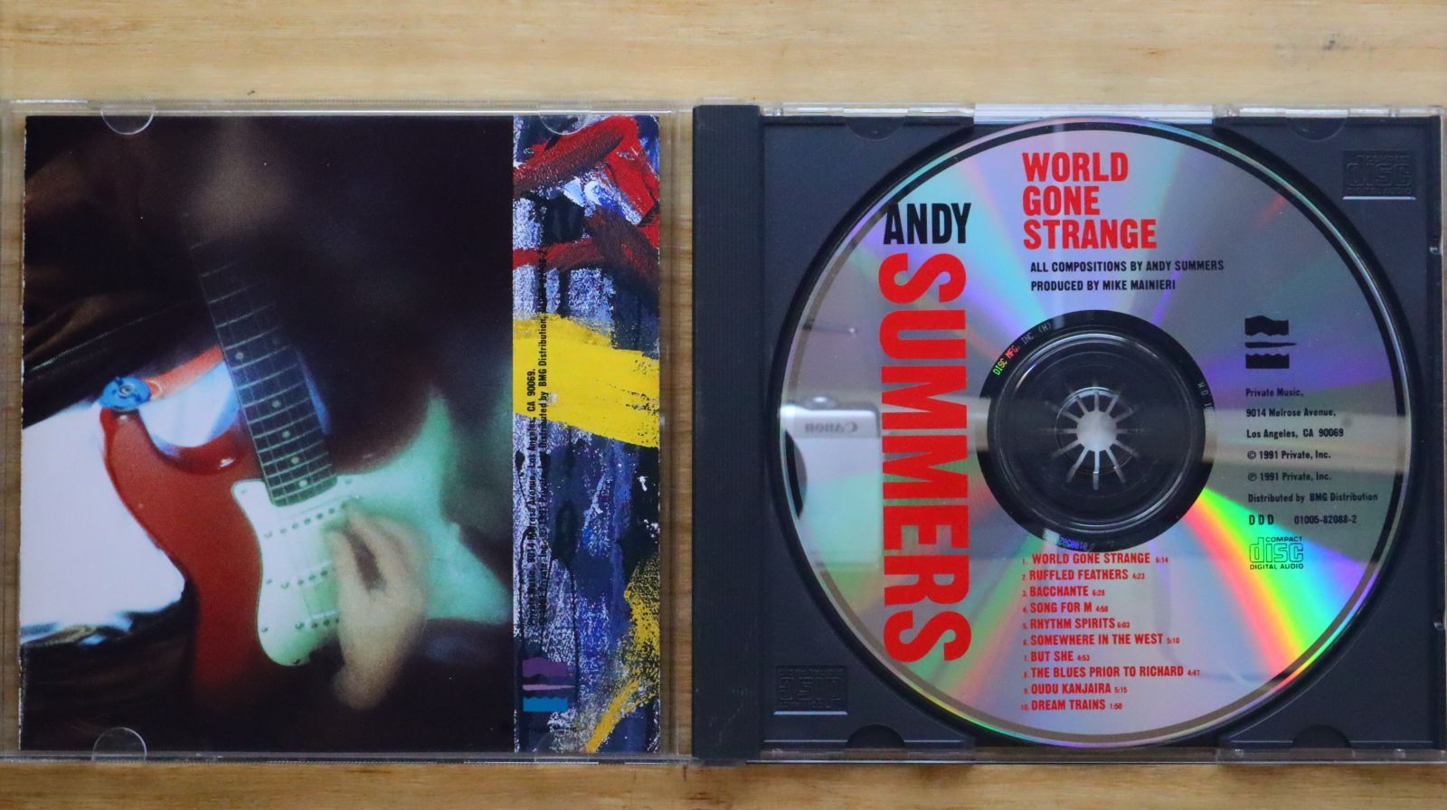 中古CD☆アンディ・サマーズ/Andy Summers□ World Gone Strange