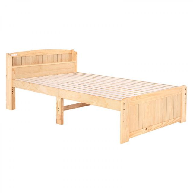 萩原 Hagihara MB-5915SDNA セミダブルベッド 新生活 インテリア 家具おしゃれ